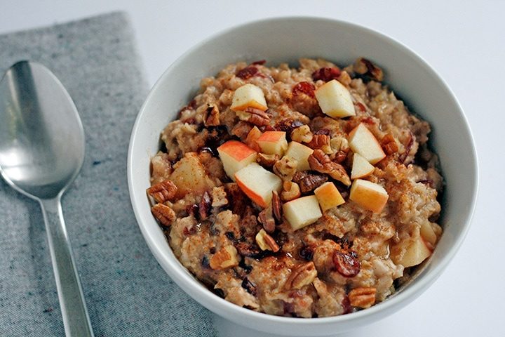 Apple Cranberry Oatmeal