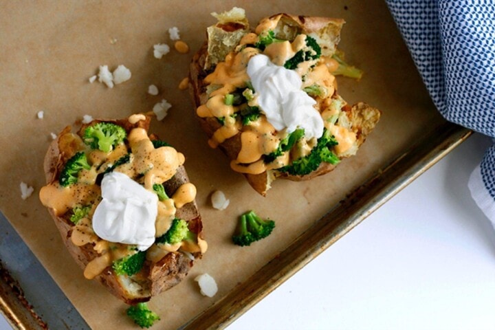 vegan loaded baked potato