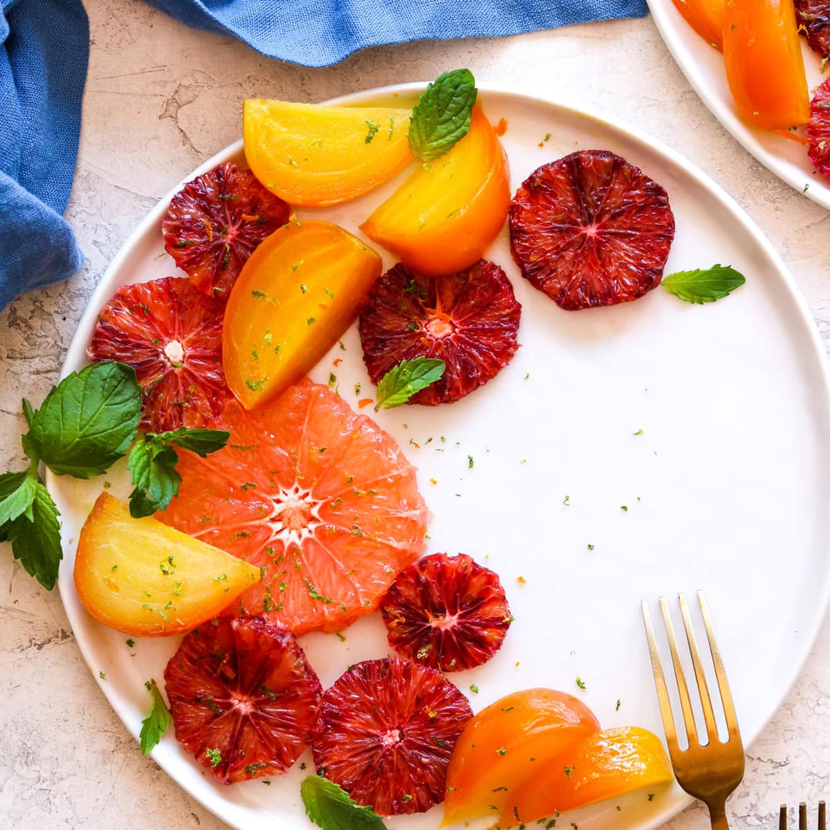 Beet and Citrus Salad with Mint