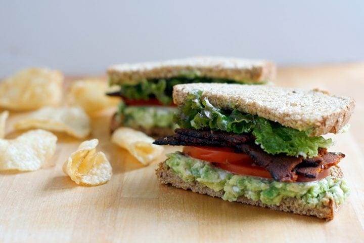 Vegan BLTA Sandwich