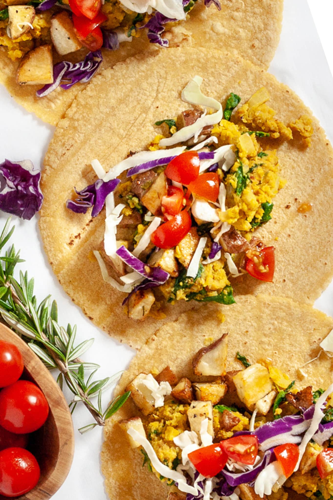 vegan breakfast tacos