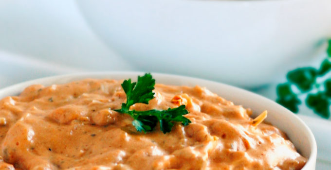 vegan buffalo chicken dip