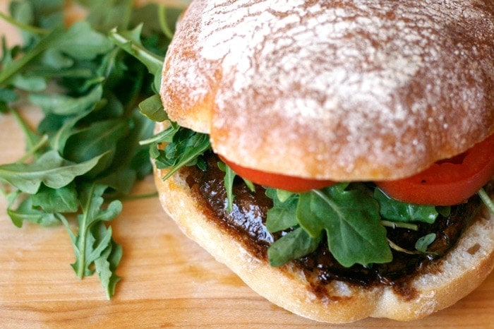 portobello mushroom burger