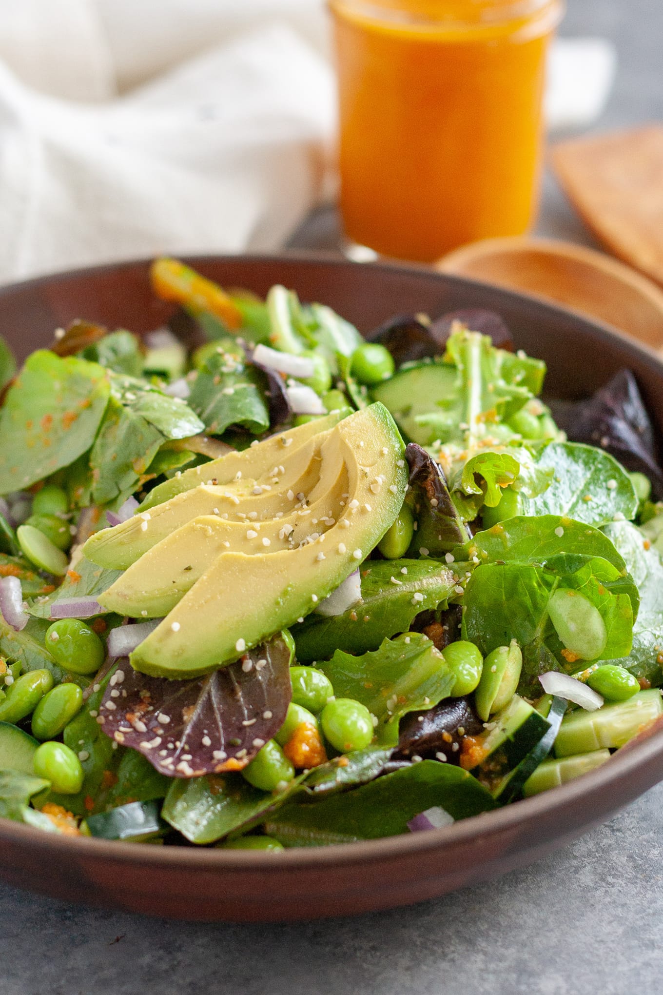 Carrot Ginger Avocado Salad