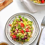 vegan italian chopped salad