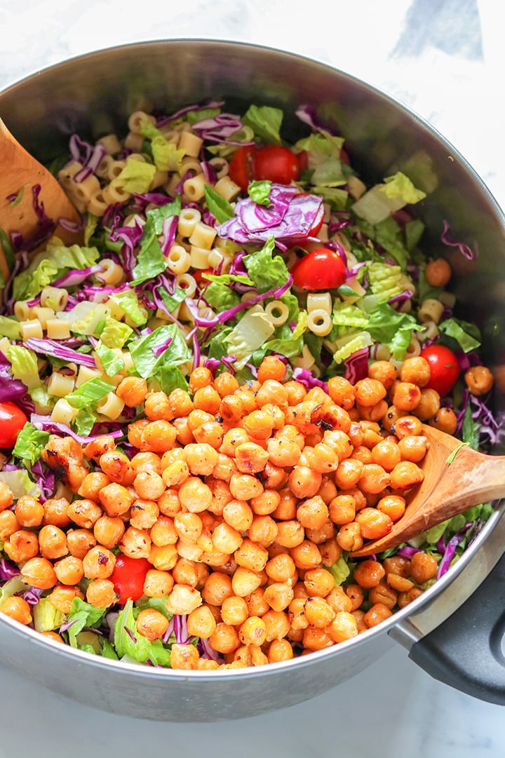 vegan italian chopped salad