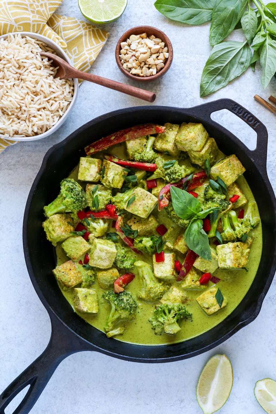 coconut green curry