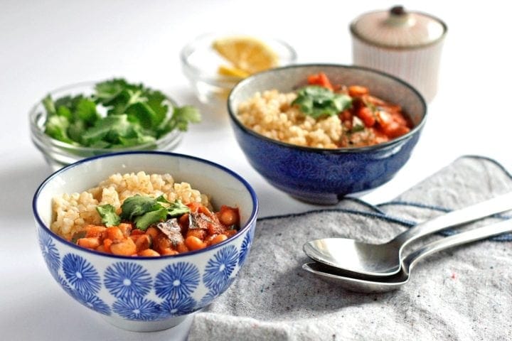 Black Eyed Pea Curry with Collard Greens