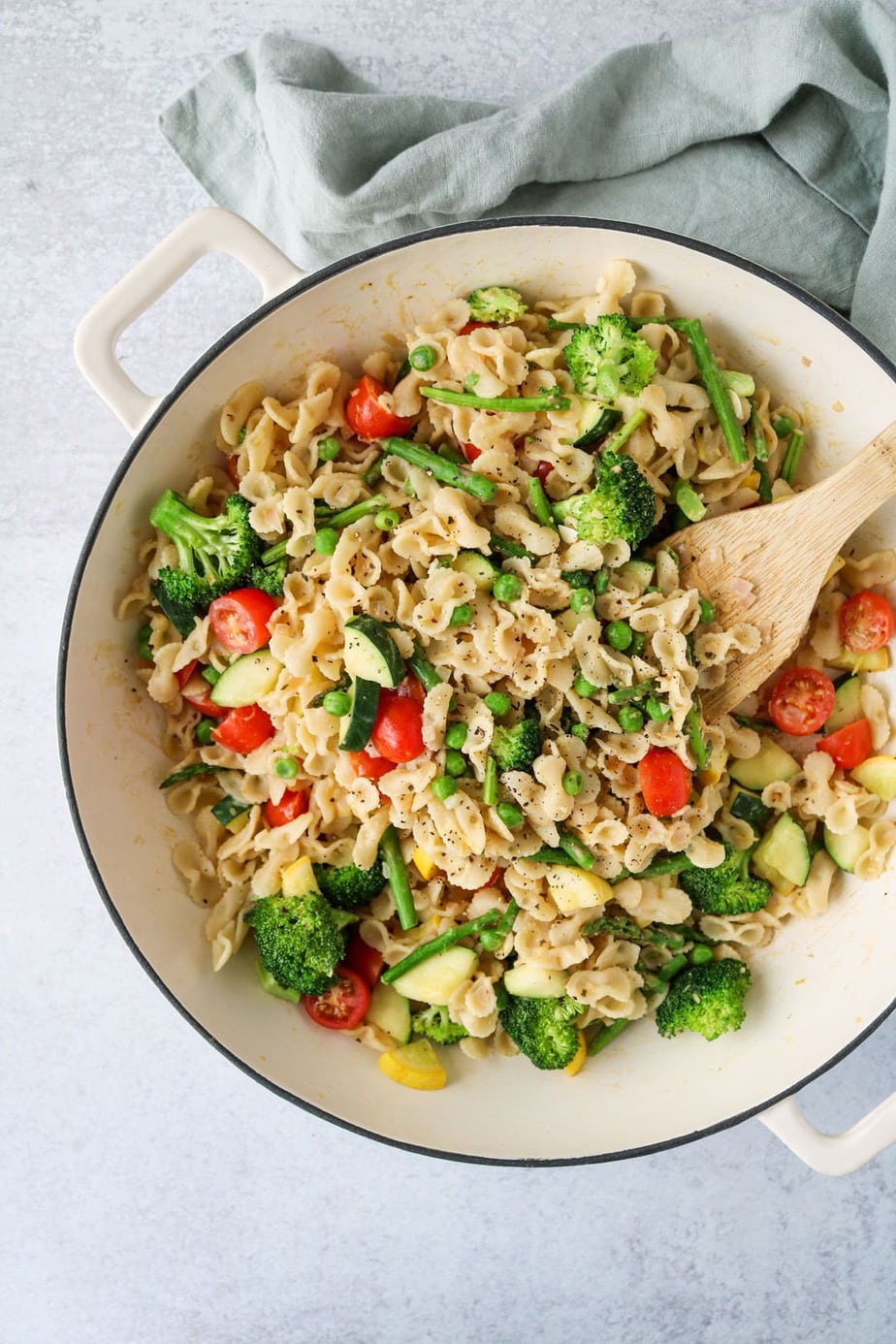 easy vegan pasta primavera