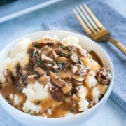 herbed mushroom gravy