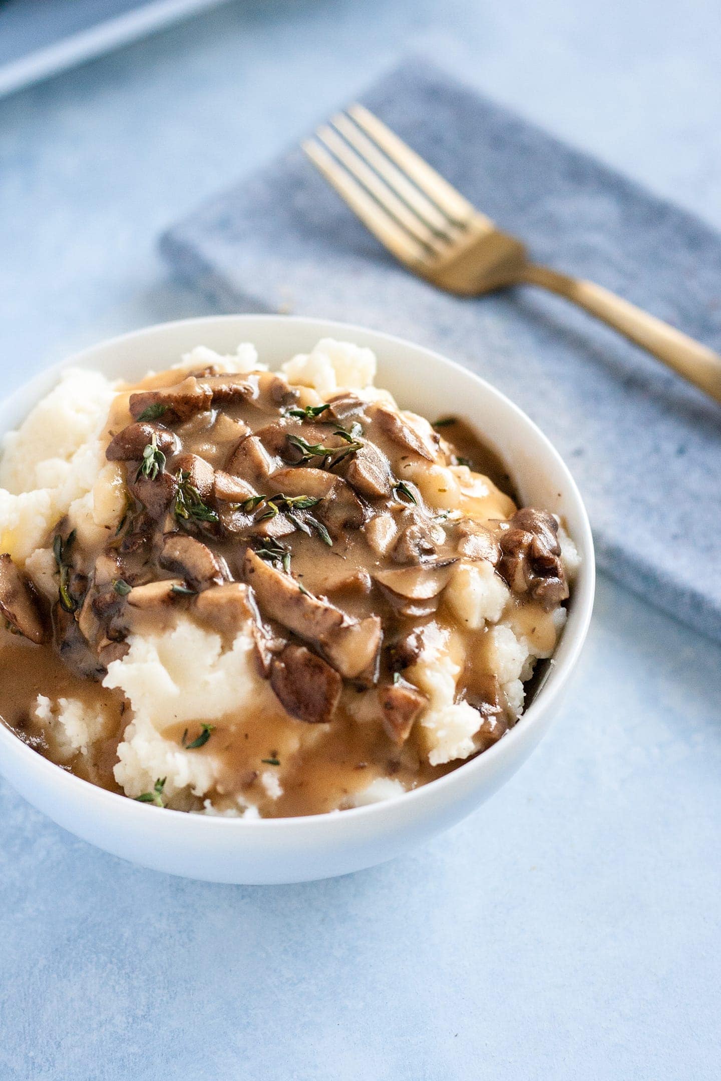 herbed mushroom gravy