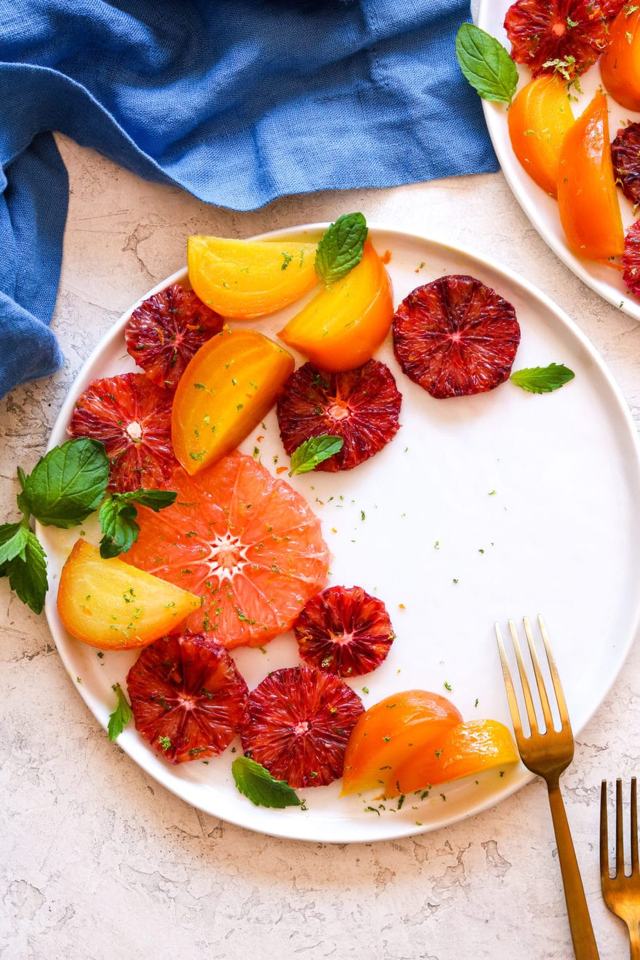 beet and citrus salad