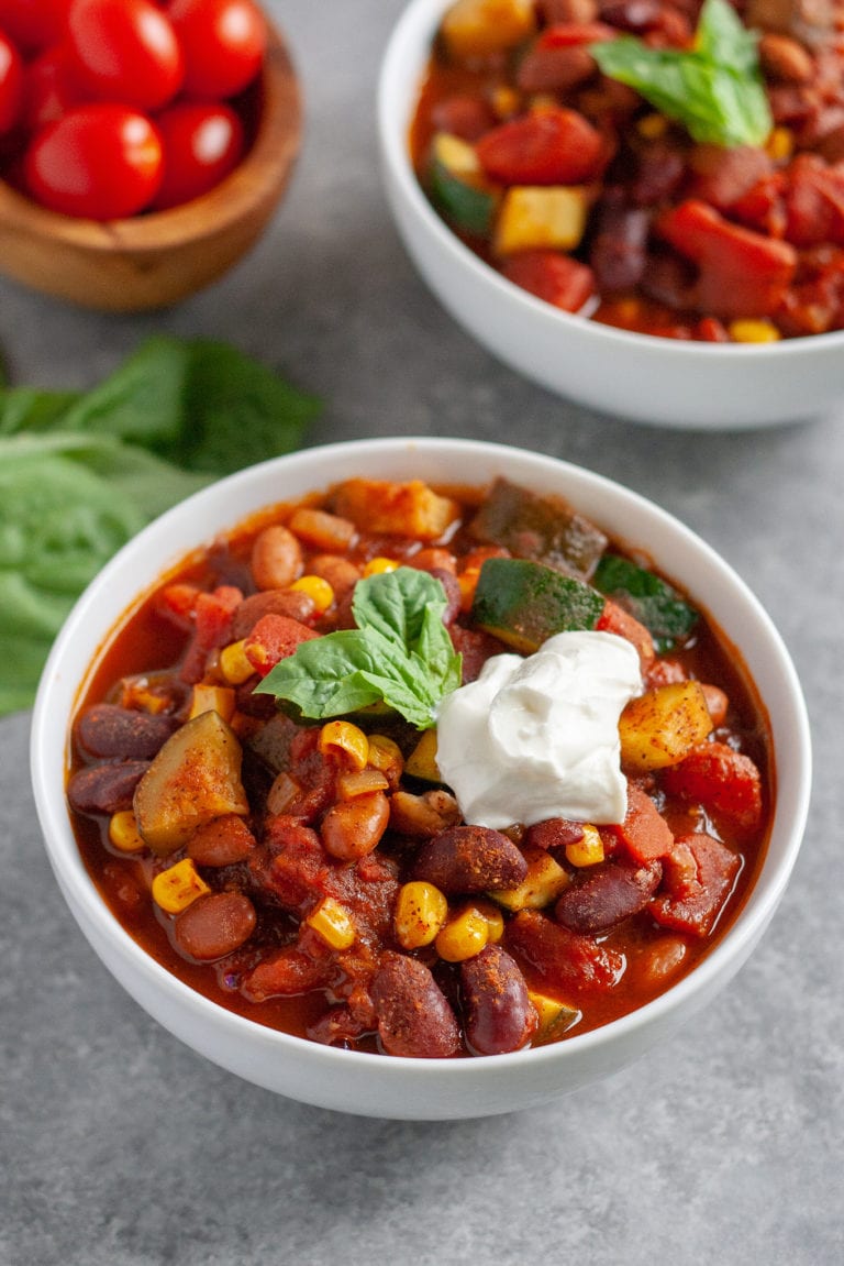 hearty vegetable chili