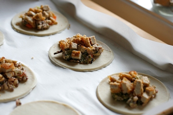 Vegan Thanksgiving Leftover Hot Pockets