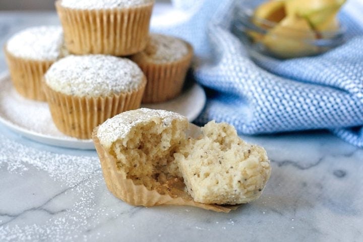 Lemon Chia Cupcakes