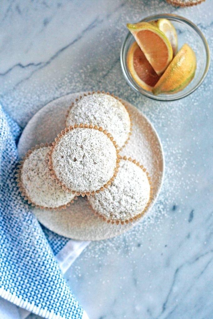 Lemon Chia Cupcakes