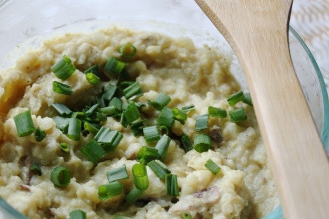 mashed potatoes