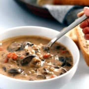 Mushroom and Wild Rice Soup