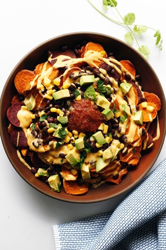 Loaded Sweet Potato Nachos