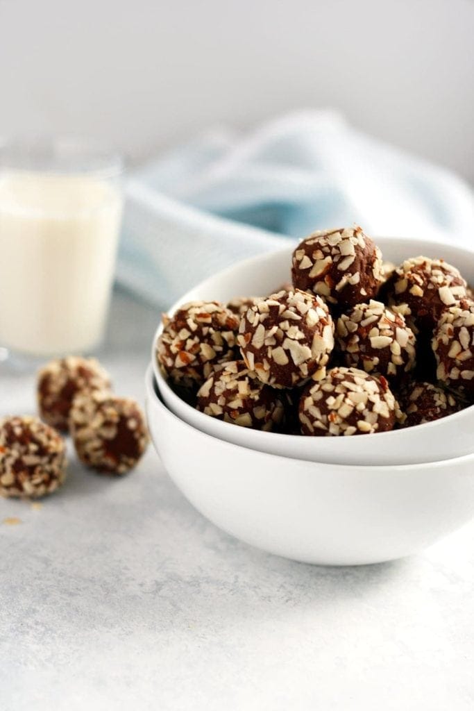 peanut butter brownie bites