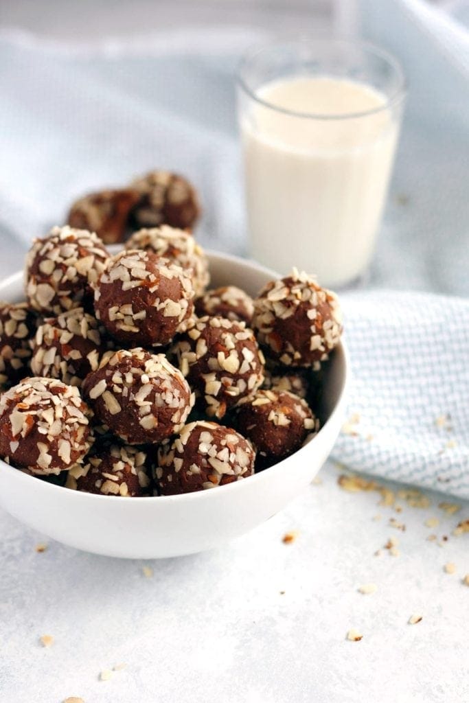 peanut butter brownie bites