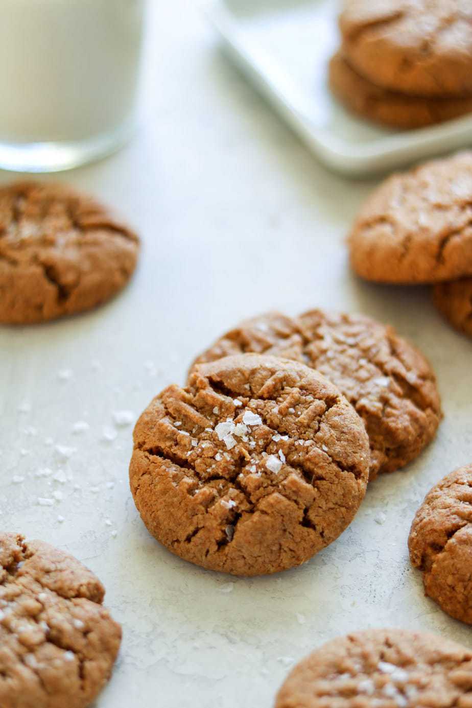 vegan peanut butter cookies