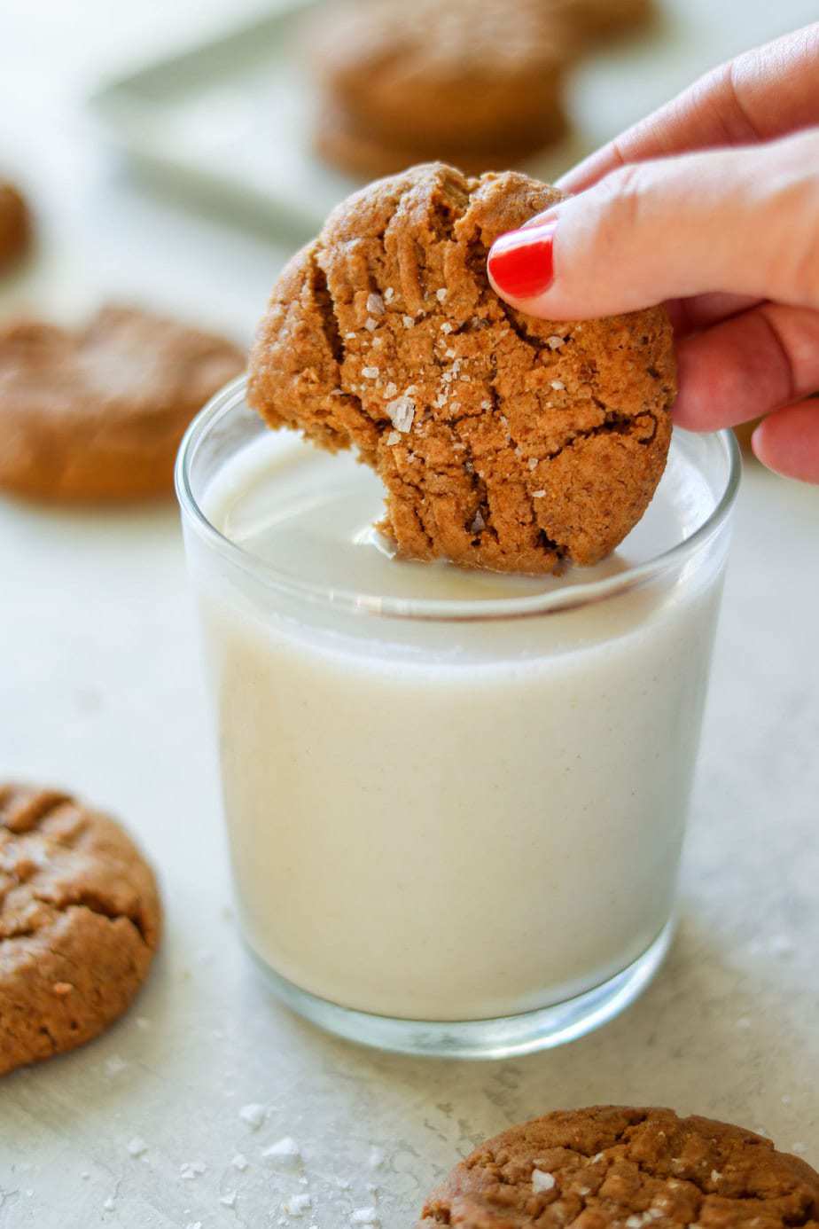 vegan peanut butter cookies