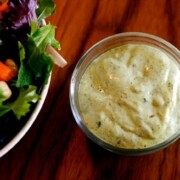 Vegan Pesto ranch Dressing