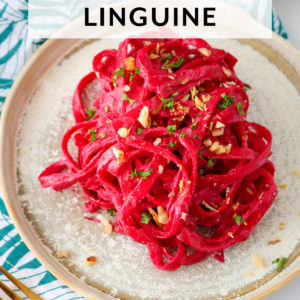 beet linguine