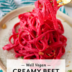 beet linguine