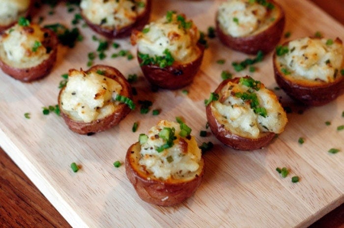 twice baked potato bites