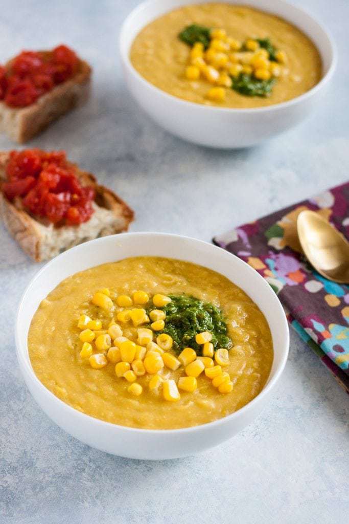 sweet corn soup