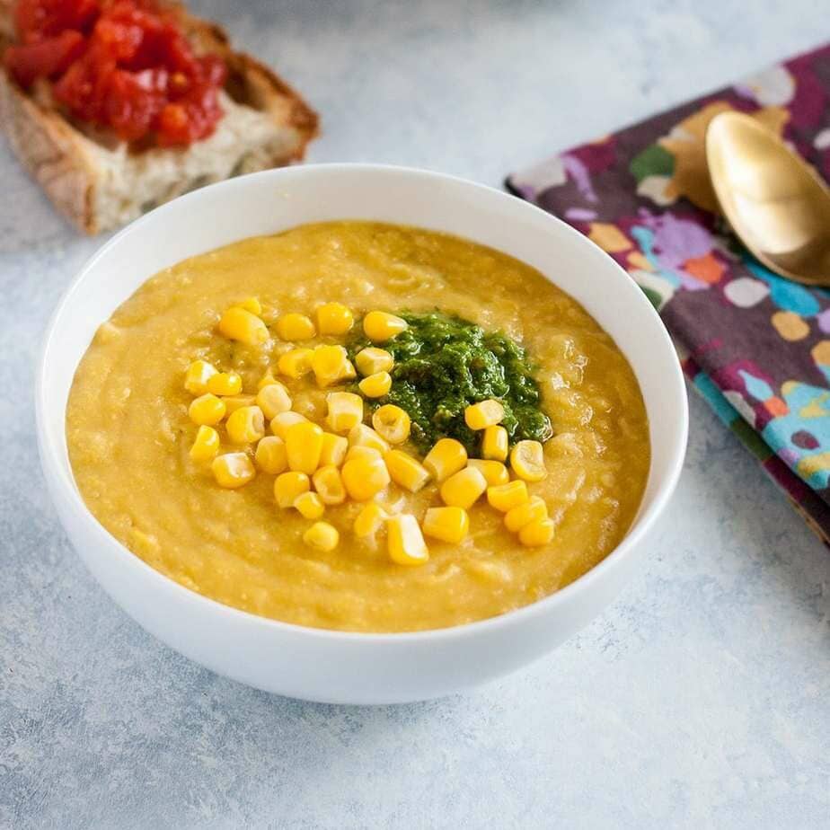 sweet corn soup