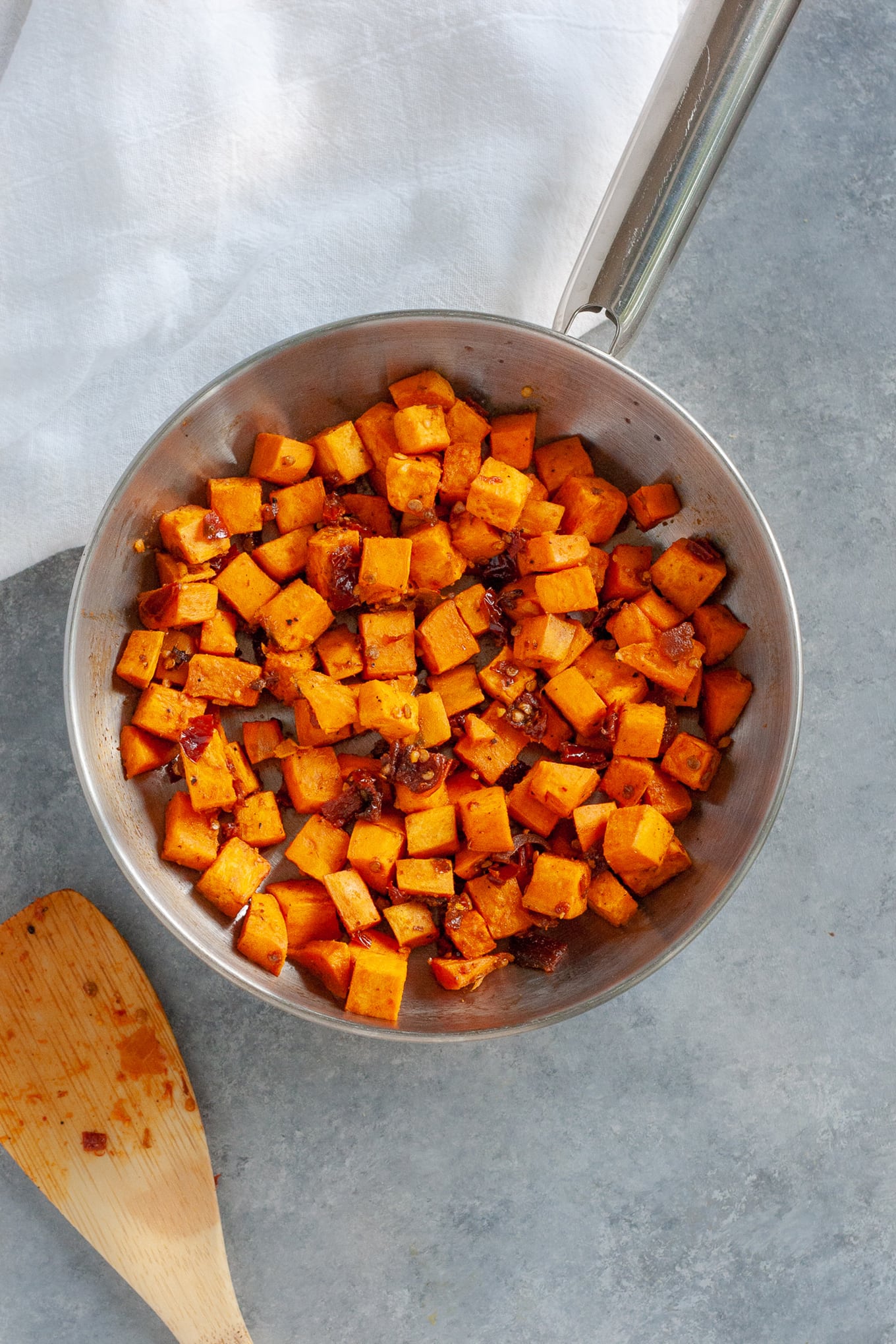 Chipotle Sweet Potato Tostadas