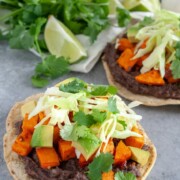 Chipotle Sweet Potato Tostadas