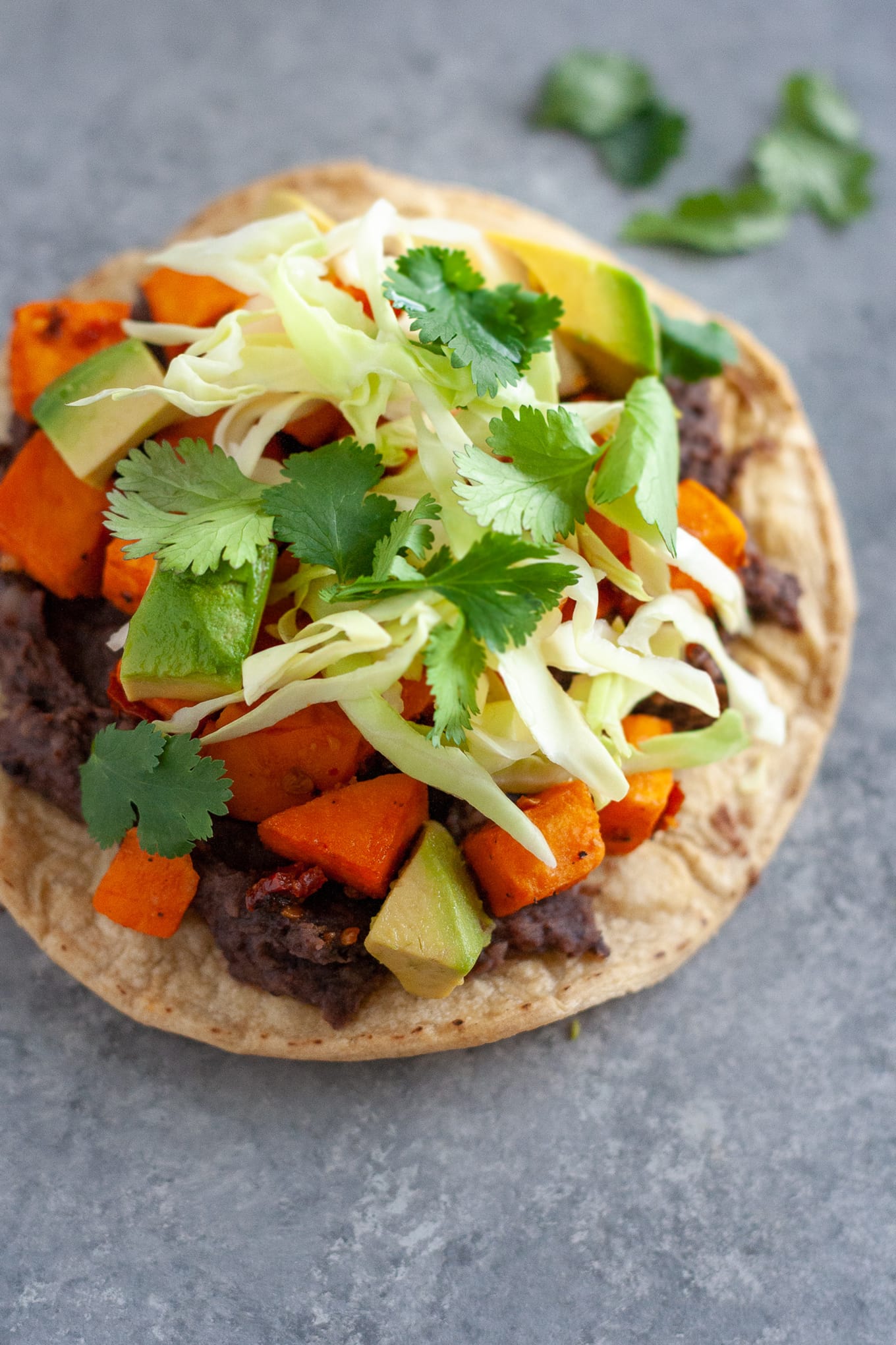 Chipotle Sweet Potato Tostadas