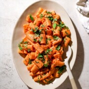 tomato basil cream pasta