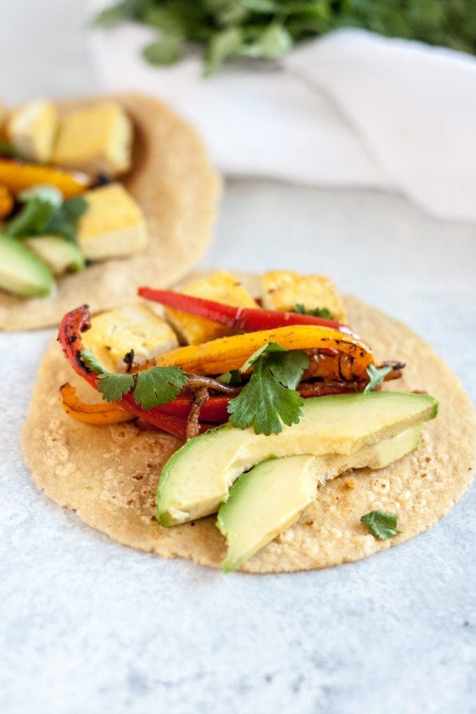 veggie fajitas