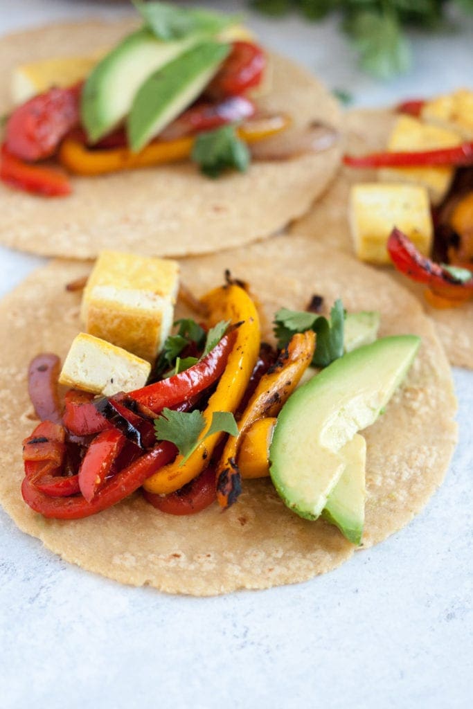 veggie fajitas