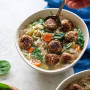 vegan italian wedding soup