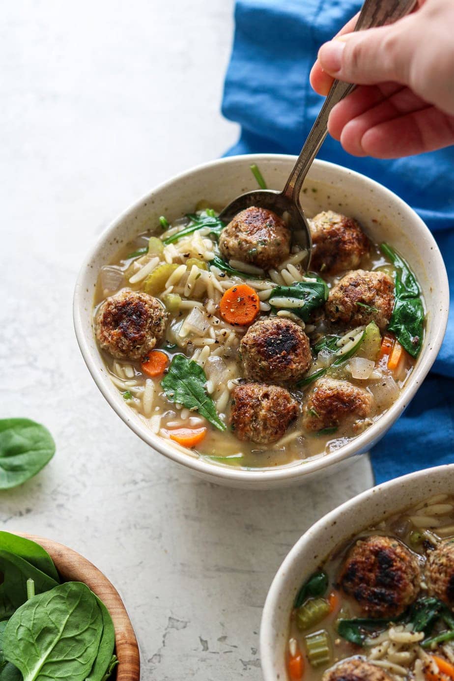 vegan italian wedding soup