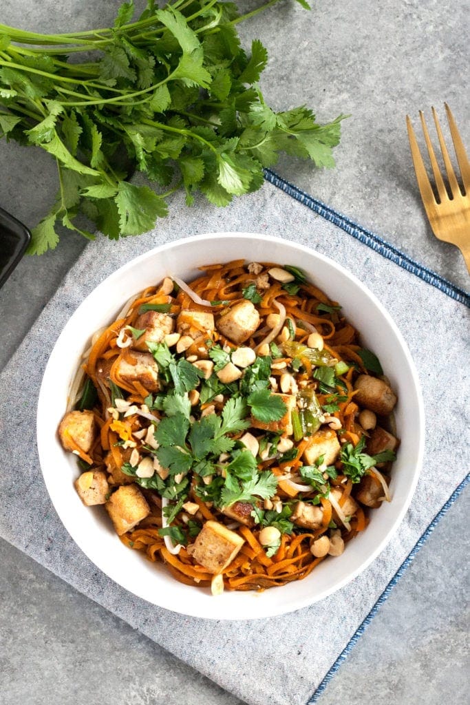 vegan pad thai