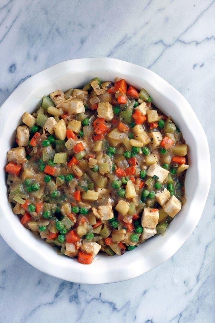 Tofu and Vegetable Pot Pie