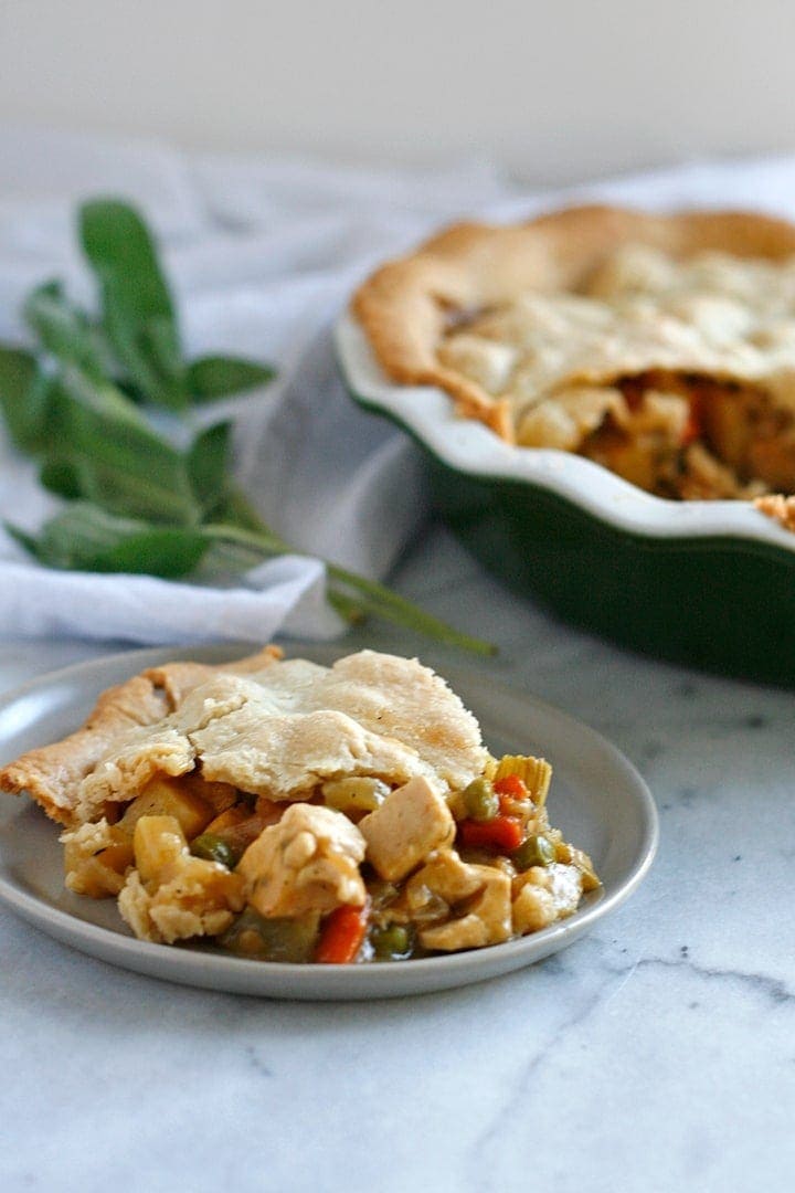 Tofu and Vegetable Pot Pie