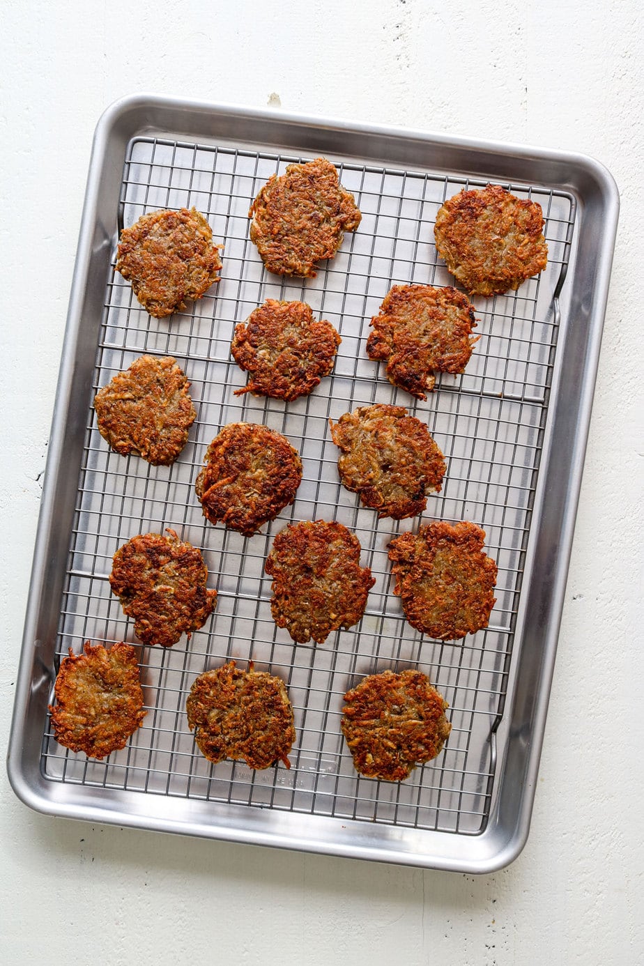 vegan potato latkes