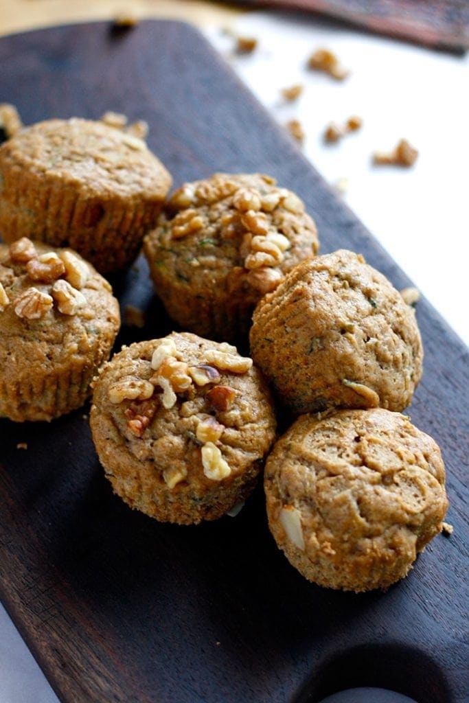 Banana Wheat Germ Muffins