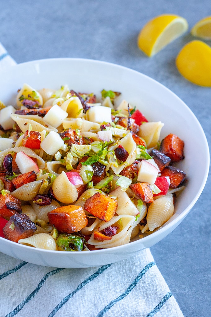 winter pasta salad