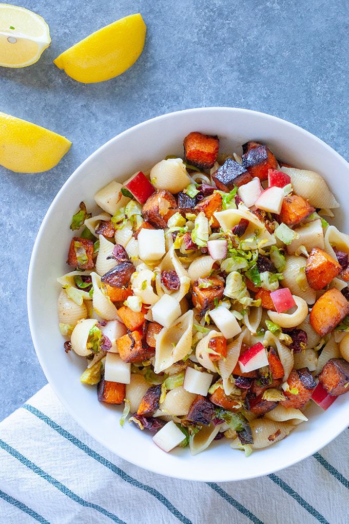 winter pasta salad